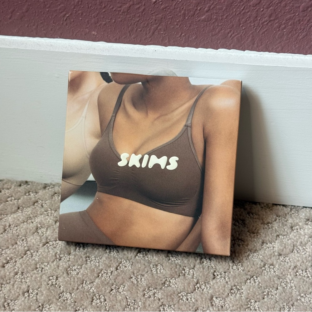 SKIMS Shapewear Nude Mica Bralette Seamless Sculpt L/XL - Picture 2 of 6